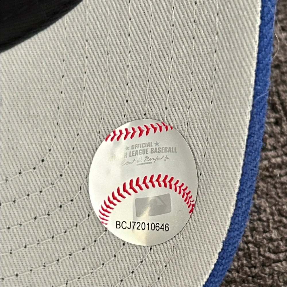 Brooklyn Dodgers 47 Brand Blue Adjustable Baseball Cap - Picture 8 of 11